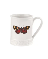 Portmeirion Botanic Garden Harmony Tankard Butterfly Mugs, Set of 4