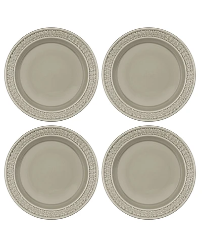 Portmeirion Botanic Garden Harmony Stone Dinner Plates, Set of 4