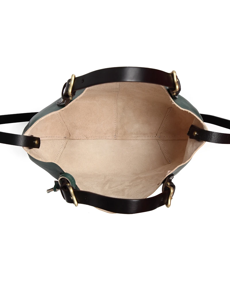 Old Trend Women's Genuine Leather Dip Dye Tote