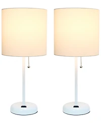 LimeLights Stick Lamp with Charging Outlet