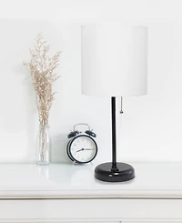 LimeLights Stick Lamp with Charging Outlet
