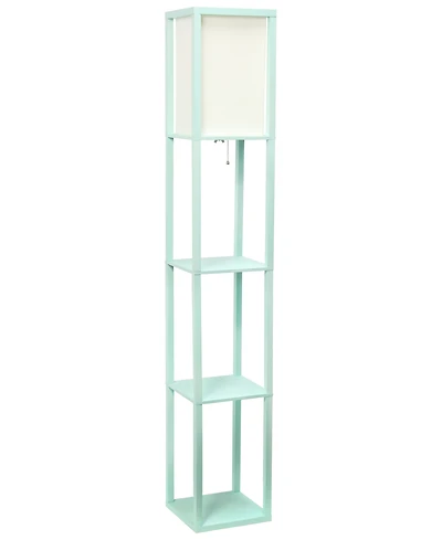 Elegant Designs Romantic Cascading Crystal and Chrome Floor Lamp