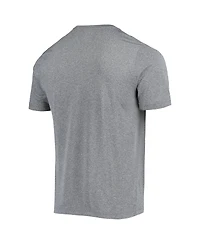 Men's Champion Gray Oklahoma Sooners Wordmark Slash T-shirt