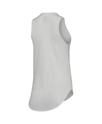 Women's Sportiqe White Phoenix Suns Janie Tri-Blend Tank Top