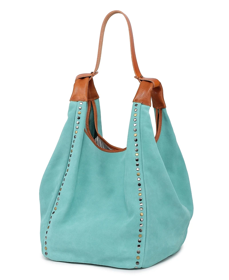 Old Trend Women's Genuine Leather Rose Valley Hobo Bag