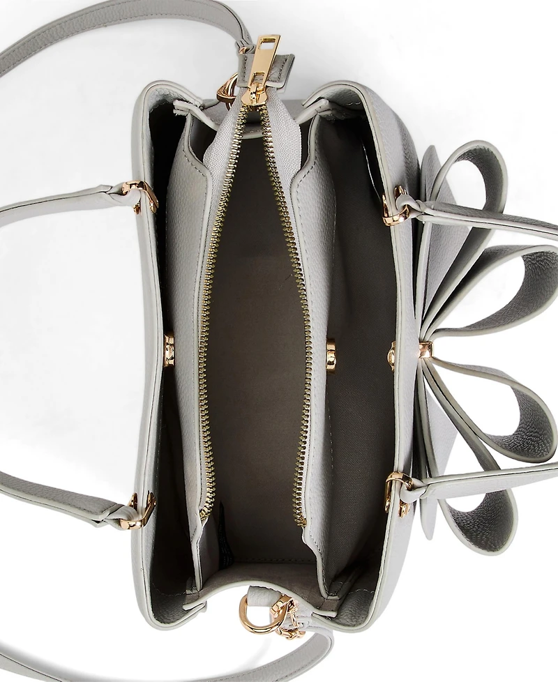 Women's Jenna Triple Compartment Bowtie Satchel Bag