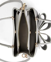 Women's Jenna Triple Compartment Bowtie Satchel Bag