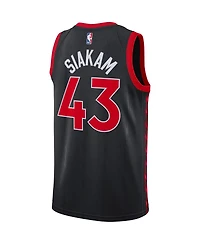 Men's Jordan Pascal Siakam Black Toronto Raptors 2020/21 Swingman Jersey - Statement Edition