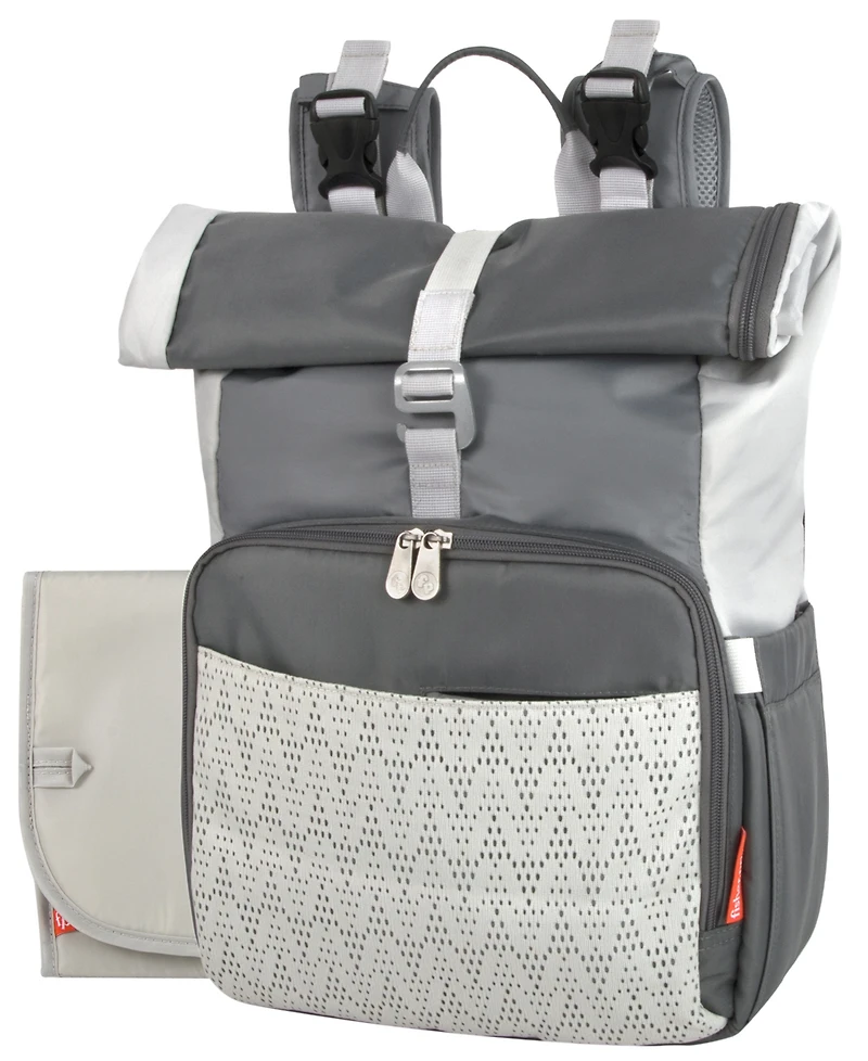 Fisher Price Maverick Roll Top Diaper Backpack
