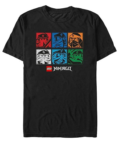 Men's Lego Ninjago Unite the Colors Short Sleeve T-shirt