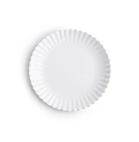 Q Squared Melamine Patio Luxe Lightweight 9" Salad Plates, Set of 4
