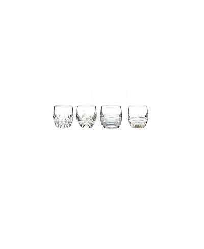 Mixology Mixed Tumbler 4 Piece Glass Set, 9 oz