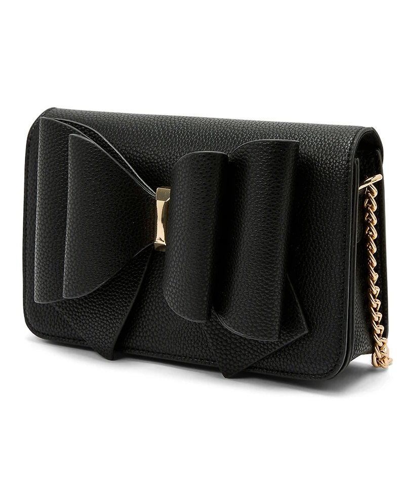 Women's Overflap Double Bowtie Crossbody Bag