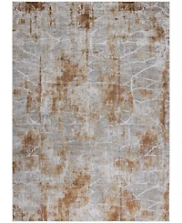 Closeout! Mink Home Alloy All 342 2'6" x 4' Area Rug