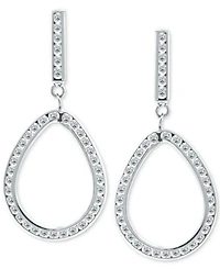 Giani Bernini Cubic Zirconia Open Teardrop Drop Earrings, Created for Macy's