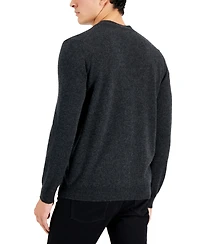 Club Room Men's Cashmere V-Neck Cardigan, Created for Macy's