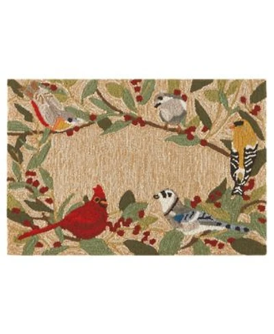 Liora Manne Frontporch Bird Border Area Rug