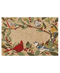 Liora Manne Frontporch Bird Border Area Rug