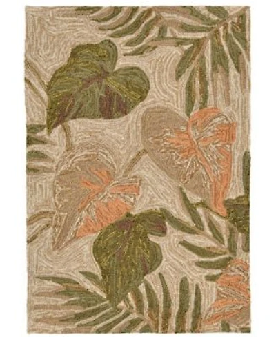 Liora Manne Ravella Tropical Leaf Area Rug