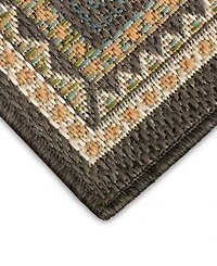 Liora Manne' Patio Journey 1'11" x 7'6" Runner Outdoor Area Rug