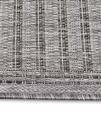 Liora Manne' Malibu Simple Border 4'10" x 7'6" Outdoor Area Rug