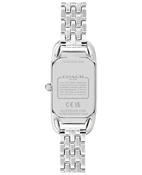 Coach Women's Cadie Stainless Steel Bracelet Watch 17.5mmX28.5mm
