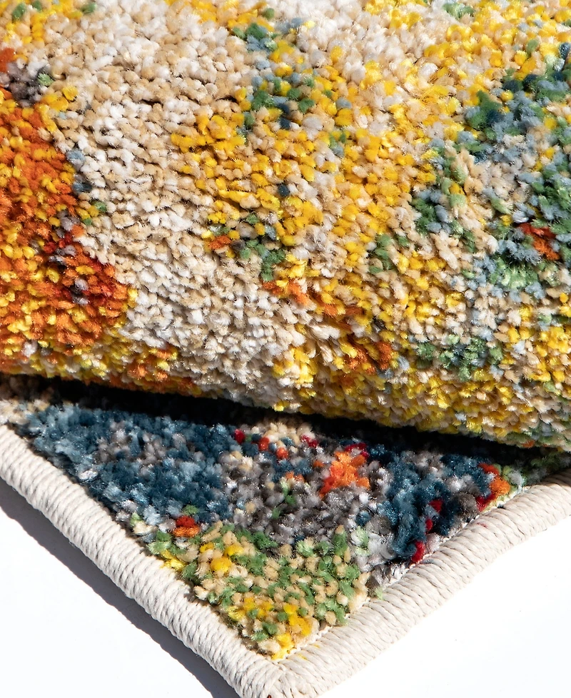 Closeout! Gemstone Azure 5'3" x 7'6" Area Rug
