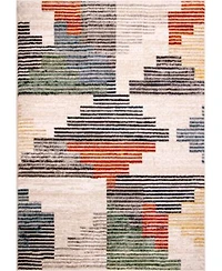 Closeout Gemstone Deco Blocks Area Rug