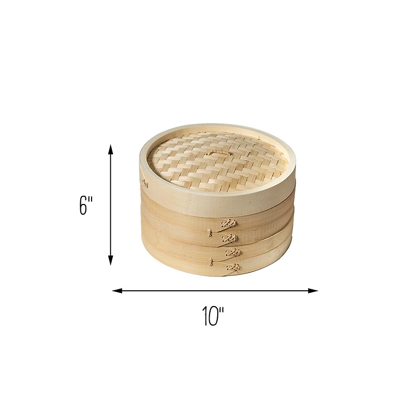 Joyce Chen 2 Tier Steamer Baskets, 10"
