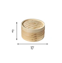 Joyce Chen 2 Tier Steamer Baskets, 10"