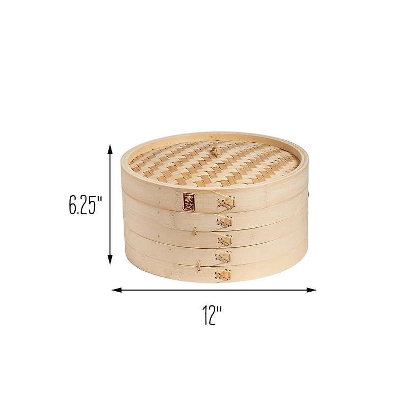 Joyce Chen 2 Tier Steamer Baskets, 12"