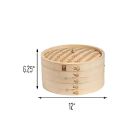 Joyce Chen 2 Tier Steamer Baskets, 12"