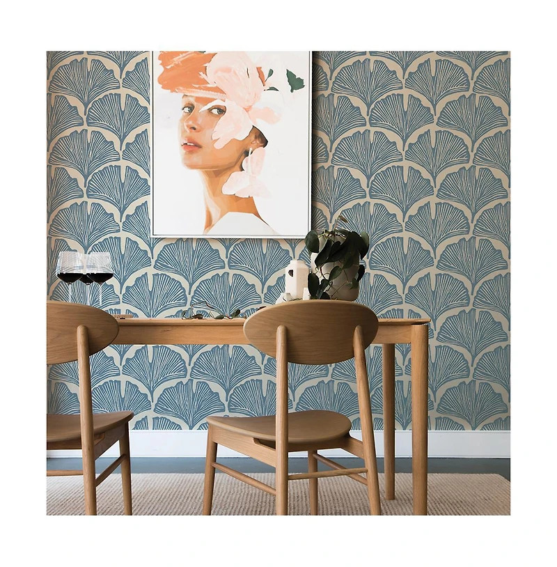 Feather Palm Peel and Stick Wallpaper