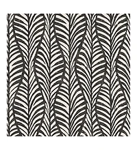 Block Print Leaves Peel and Stick Wallpaper