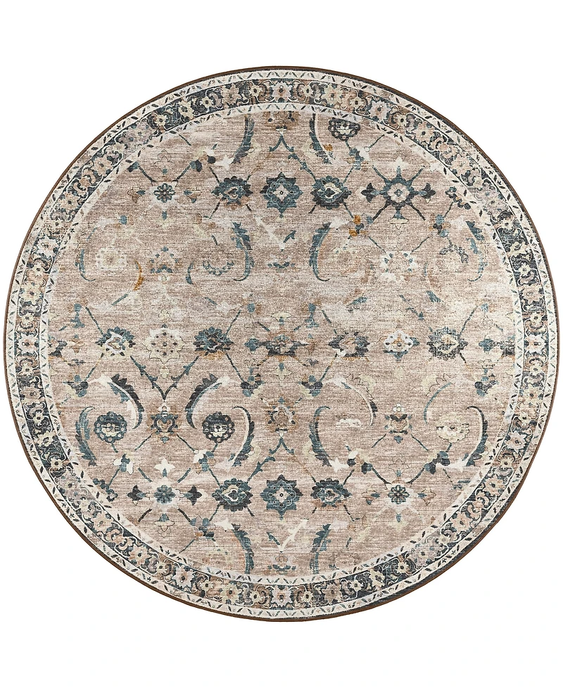 Dalyn Jericho Washable JC4 6' x Round Area Rug