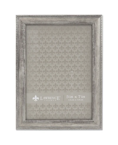 Classic Bead Border Burnished Picture Frame, 5" x 7"