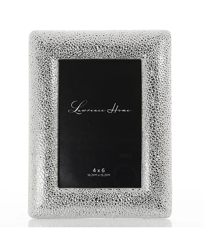 Pebble Design Metal Picture Frame, 4" x 6"
