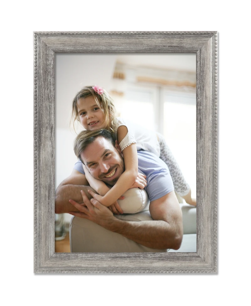 Classic Bead Border Burnished Picture Frame