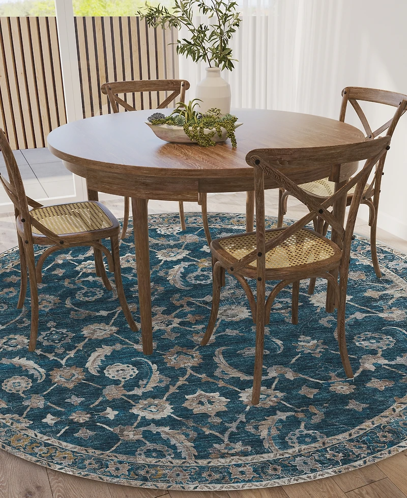 Dalyn Jericho Washable JC4 8' x Round Area Rug