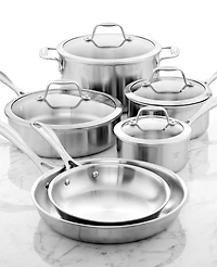 Zwilling Spirit 10-Piece Stainless Steel Cookware Set