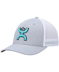 Men's Hooey Gray, White Coach Flex Hat