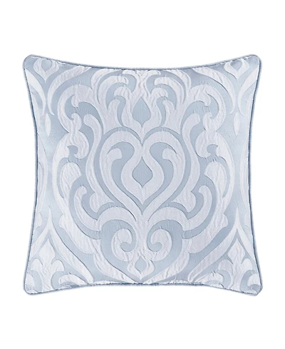 J Queen New York Astoria Powder Blue Decorative Pillow, 18" x 18"