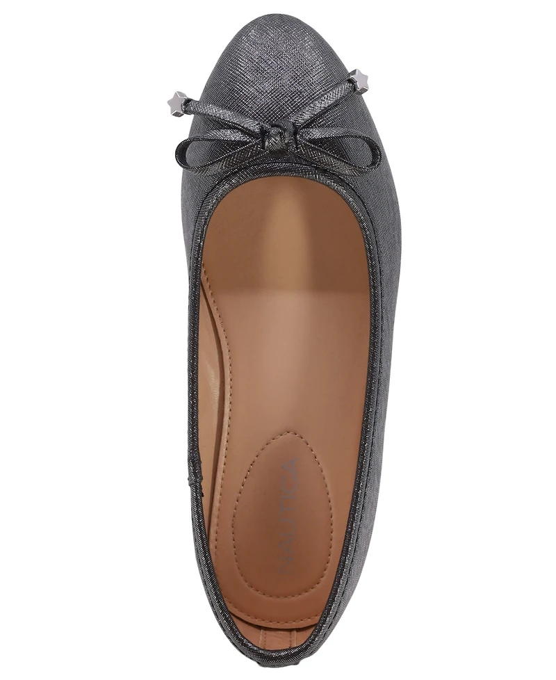 Nautica Big Girls Alonna Ballet Flat