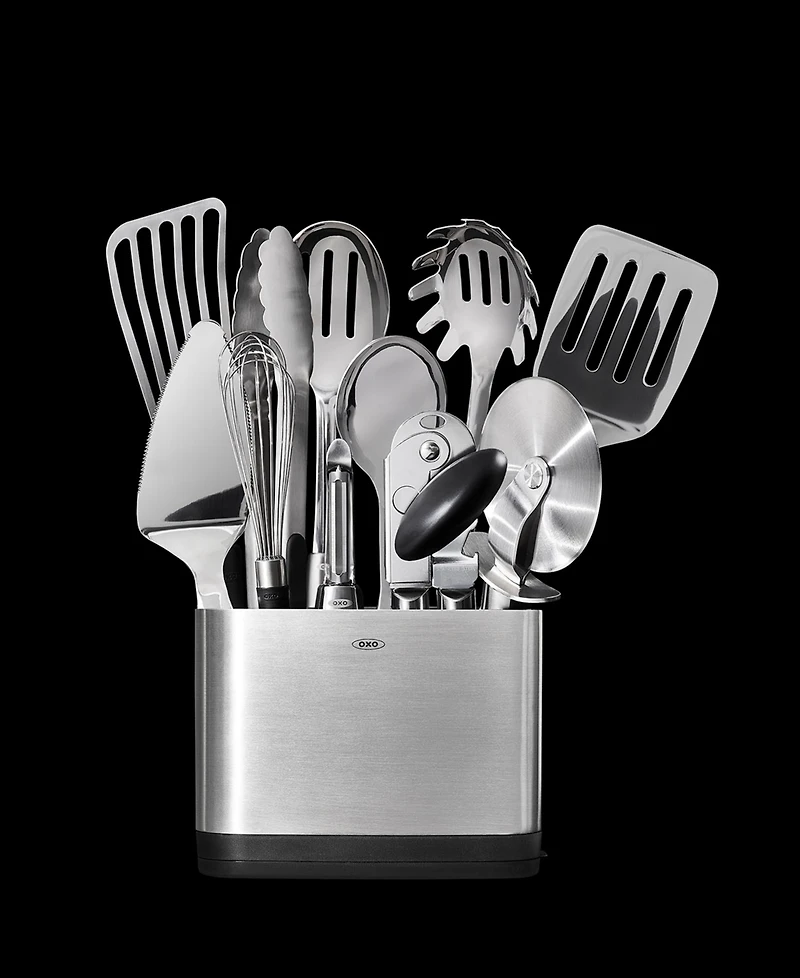 Oxo 15-Pc. Steel Utensil Set