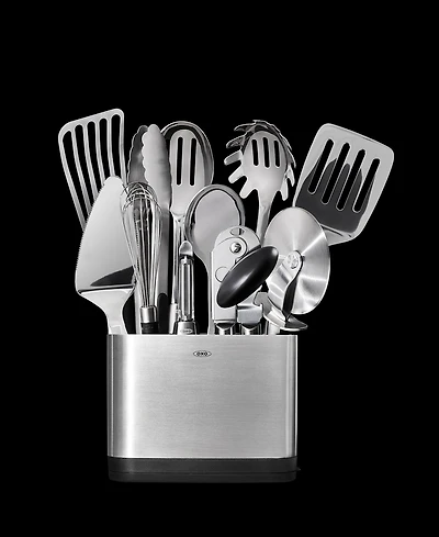 Oxo 15-Pc. Steel Utensil Set
