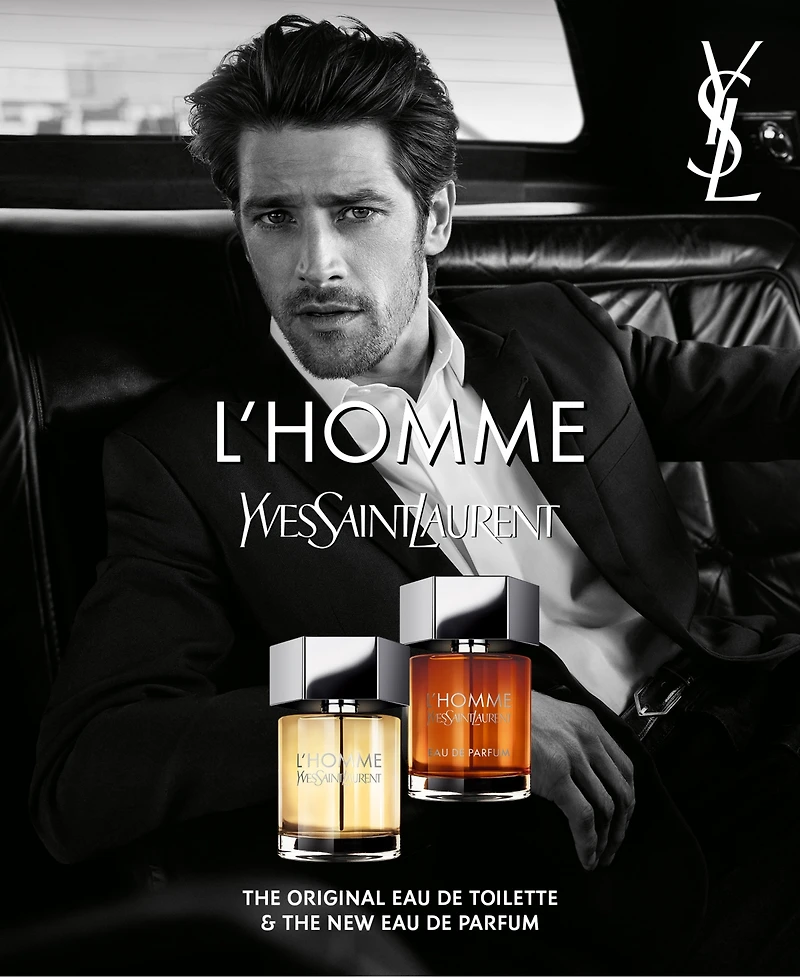 Yves Saint Laurent Men's L'Homme Eau de Parfum Spray, 3.3 oz.