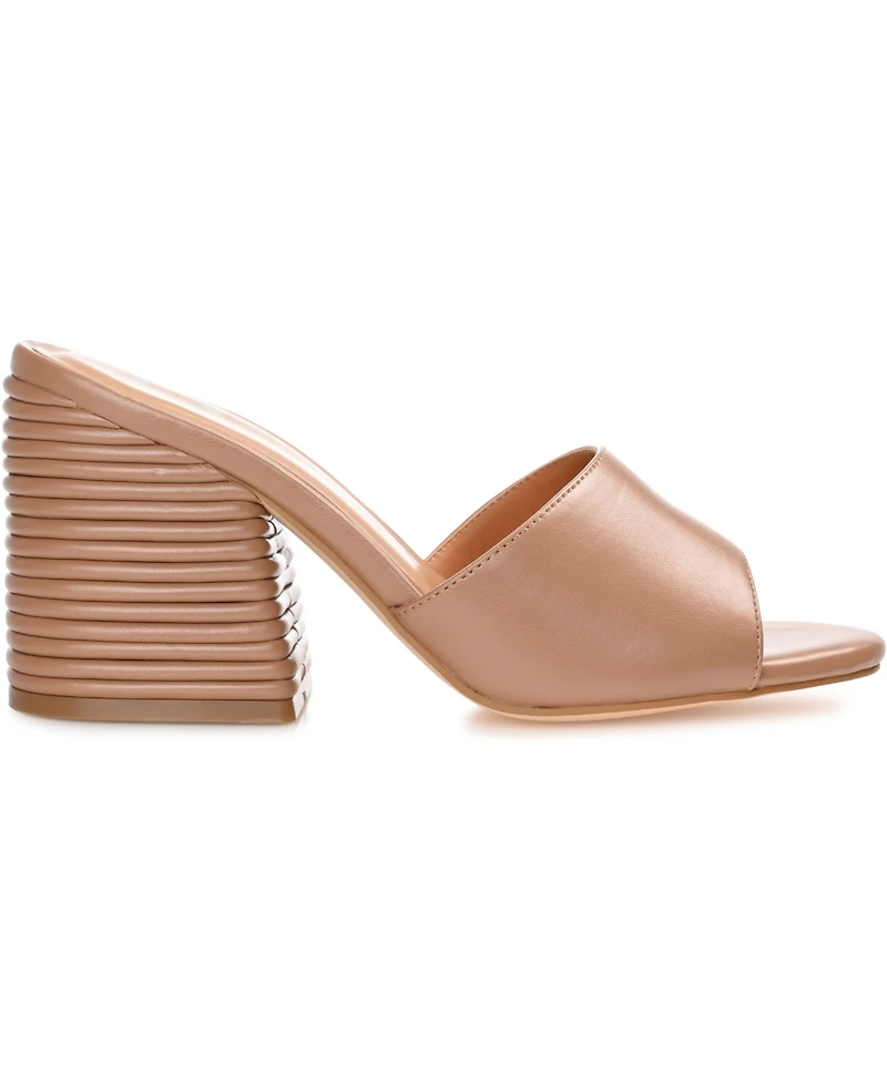 Journee Collection Women's Leslee Slip-on Sandals