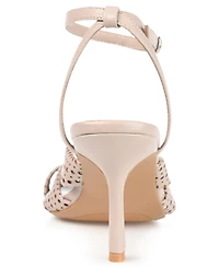 Journee Collection Women's Naommi Perforated Sandals