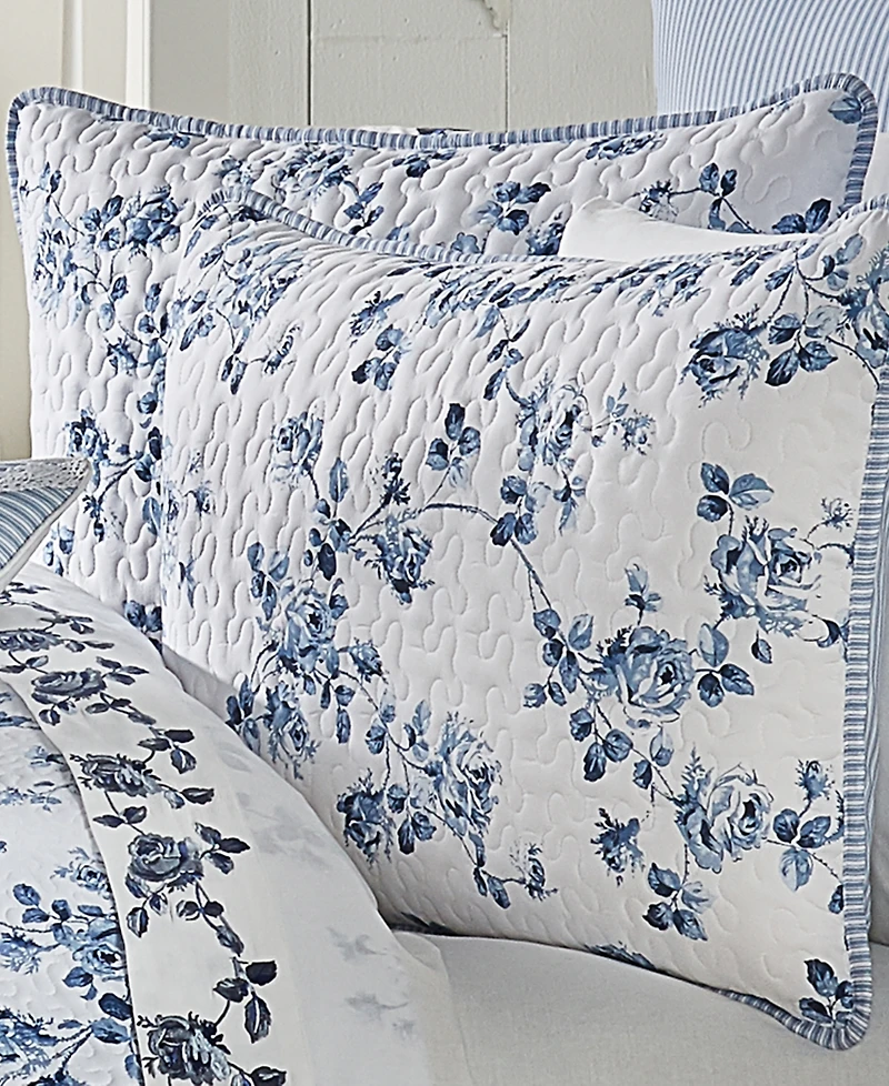 Royal Court Rialto Classic Floral 3-Pc. Quilt Set, Full/Queen