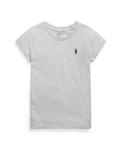 Polo Ralph Lauren Big Girls Cotton Jersey Short Sleeve T-shirt